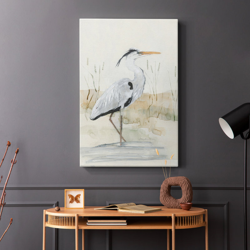 Héron I - Cavas enveloppés de galerie, H 36 po x l 24 po