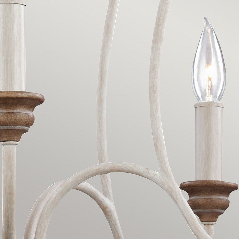Augustine 5 - Light Candle Style Chandelier