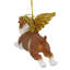 Bulldog Angel Holiday Ornament