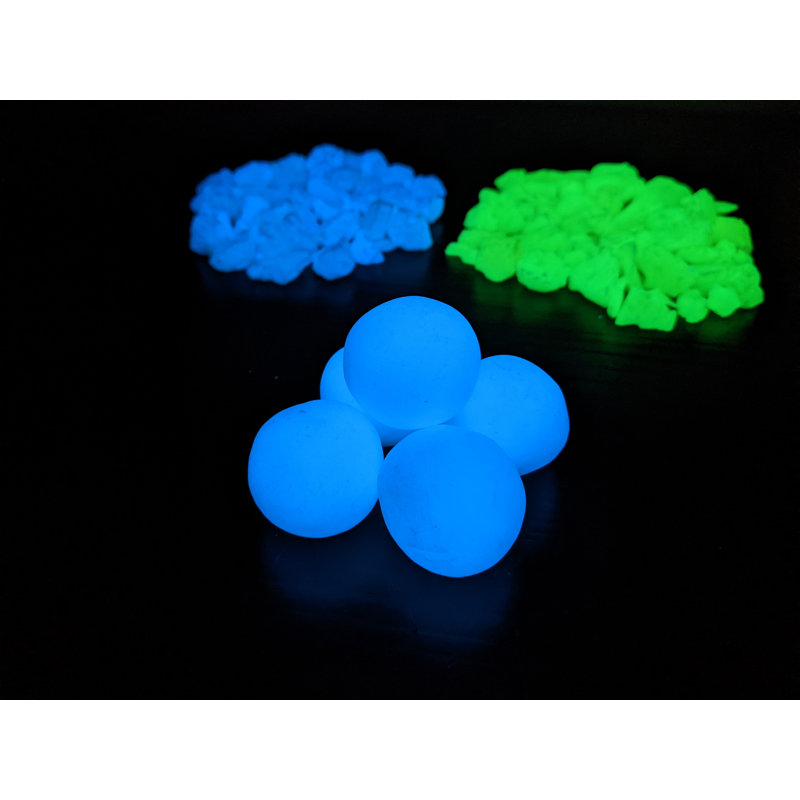 Pierre de jardin Blencoe Glow Marbles, Bleu