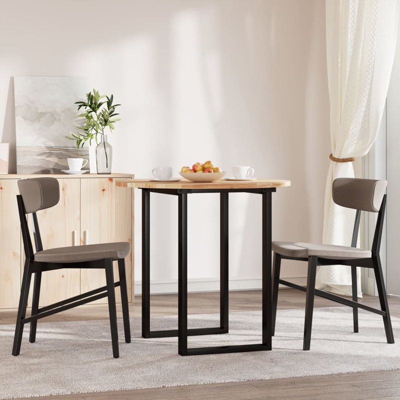 Jewett Solid Wood Table Top, 2cm H x 80cm W x 80cm D, Oil