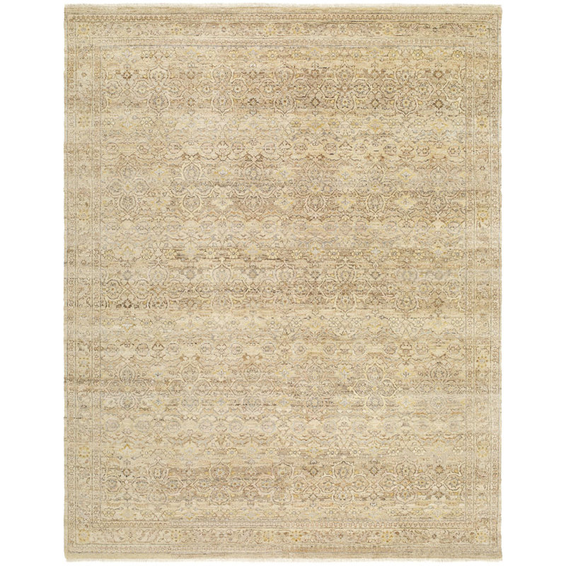 Zeenat Handmade Rug, Rectangle 2' x 3'