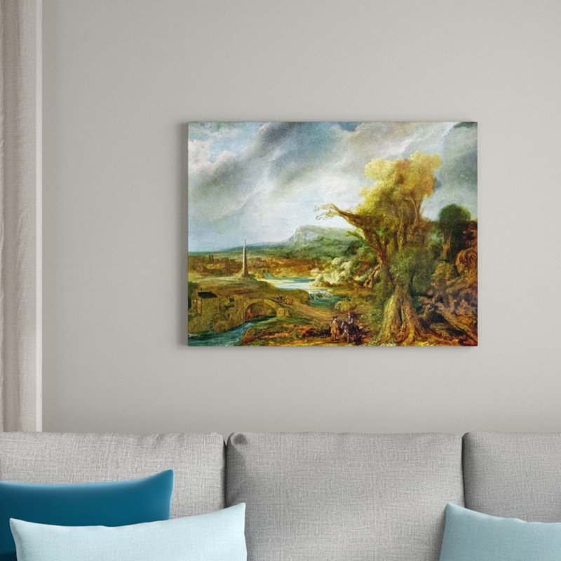 Rembrandt - Wrapped Canvas Painting