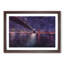 Brooklyn Bridge in New York City Painting 1 Piece Single Picture Frame Wall Art on MDF-56634270-56634271