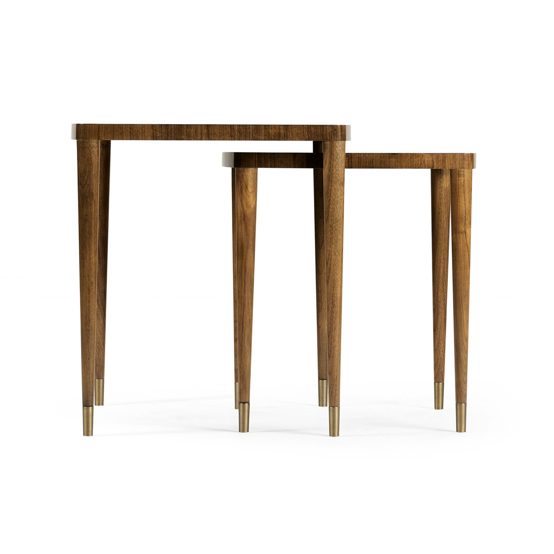 Toulouse 2 - Piece Solid Wood Top Living Room Table Set Jonathan Charles Fine Furniture