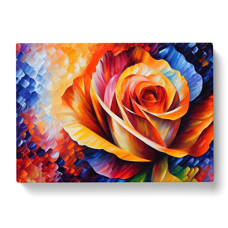 Rose Painting Vol.6 - Wrapped Canvas, 35cm H x 50cm W x 3cm D