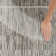 Tapis abstrait gris anthracite