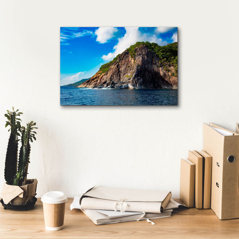 «Majestic Seychelles» par Epic Portfolio, art mural sur toile, H 12 po x l 18 po x P 0,75 po