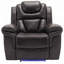 Fauteuil inclinable manuel avec bande lumineuse DEL pour salon, chambre à coucher-475536430
