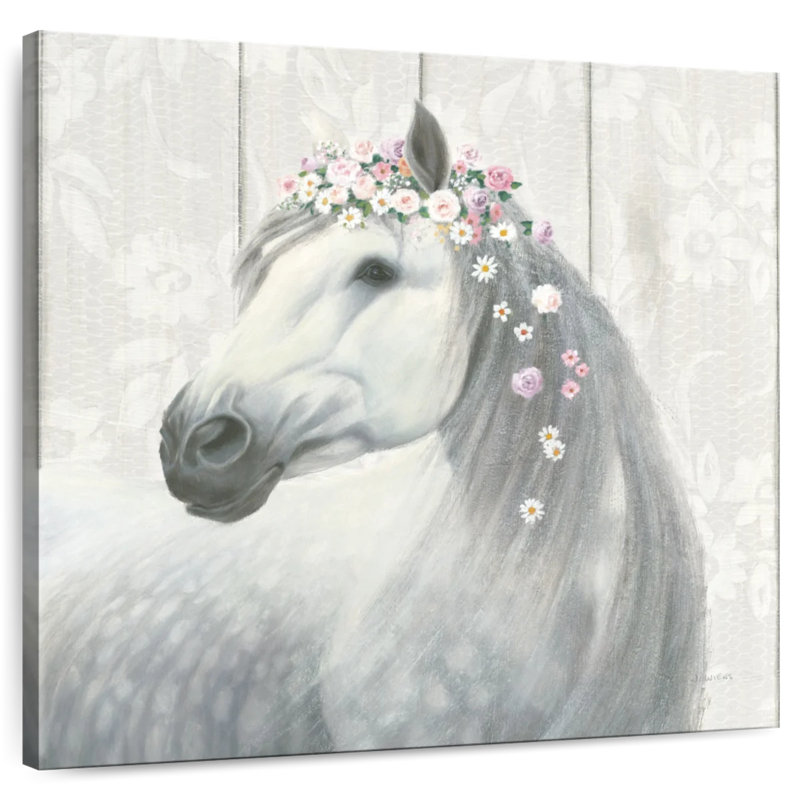 Brampt Spirit Stallion I sur un carré de bois