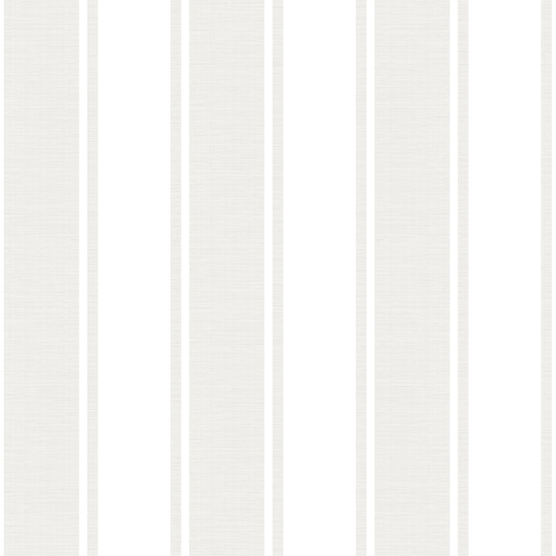 Italian Classics 4 Stripe 3D Embossed Wallpaper Roll, Cream