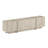 Modern TV Stand with Soft-Close Hinges, Travertine Finish, 70.9 x 18.1 x 13.8 inches | 100% Melamine Coated Particle Board, Durable & Stylish Design | Perfect for Living Room & Entertainment Spaces-2052947580