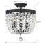 Plafonnier semi-encastré 3 lumières 11,5 po Sargent
