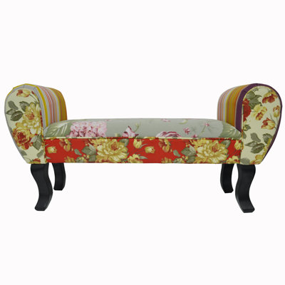 Jedda Polyester Blend Upholstered Bench