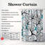 Shape Patterns - Rideau de douche Premium-542406461