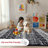 Amandine Moroccan Power Loom Performance Black Rug-2011141914