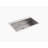 Vault 33" L x 22" W Top Mount/Under Mount Large Single Bowl Kitchen Sink-50027687