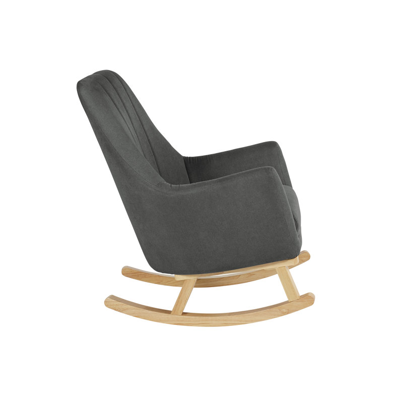 Eden Deluxe Nursery Chair - Charcoal Grey, Dark Grey