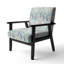 Fauteuil d'appoint rembourré Blue Dreamcatchers