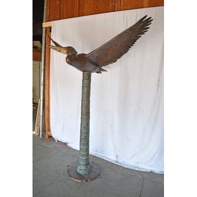 Life Size Pelican Flying Statue -  NIFAO, 663669