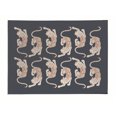 Hey Tiger Decorative Lightweight Office Mat
