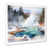White Single Picture Framed
