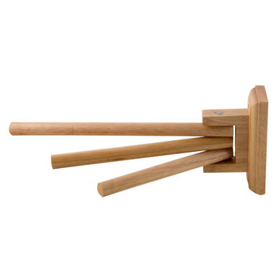 22.8'' Wood Wall Towel Bar
