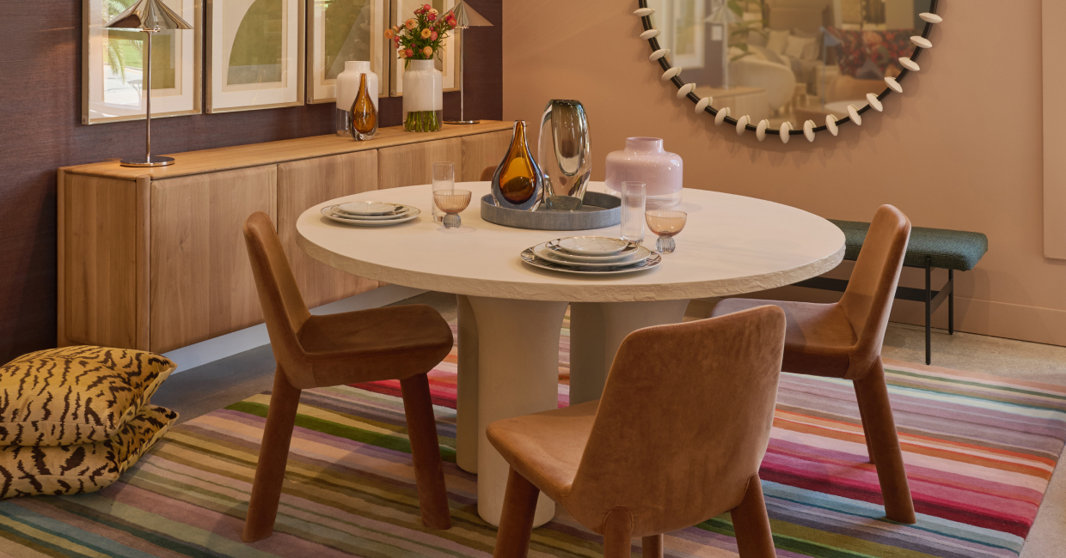 Shop Jessica’s Conversation-Sparking Seating Area