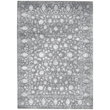 Oriental Area Rug in Gray
