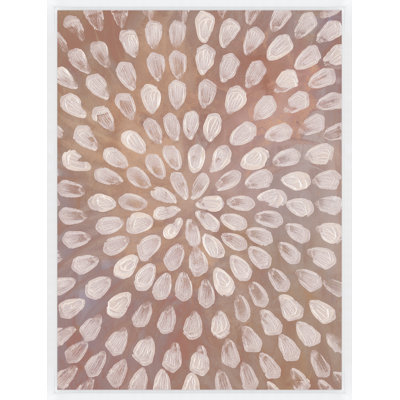 «He Loves Me» par Danielle Davis - peinture sur cadre flottant