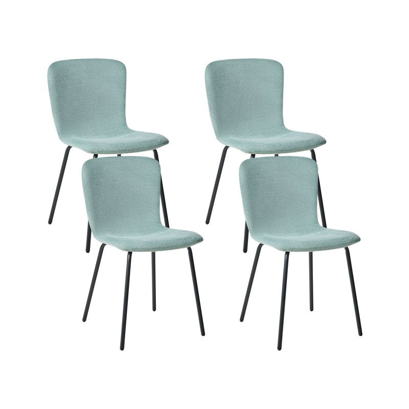 47cm H Fabric Upholstered Upholstered Back Accent, Mint Green