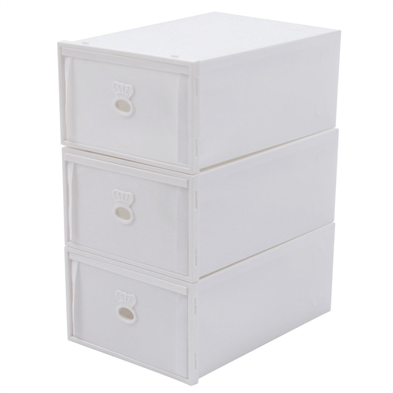 Jerilynn 9.05" Drawer Storage Boxes Stackable Closet Organizer