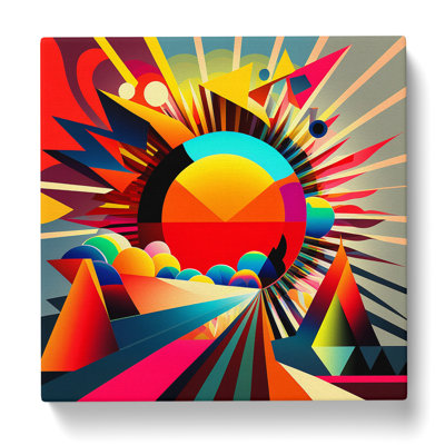 Prism Fauvism - Wrapped Canvas