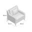 Diamond Upholstered Armchair-22443211