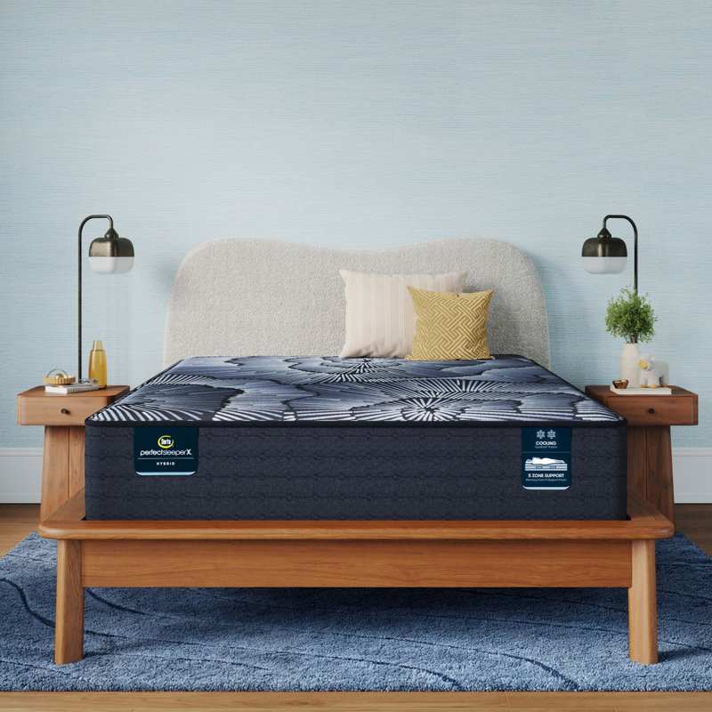 Perfect Sleeper X Kendall Medium Smooth Top 13" Hybrid Mattress, Full