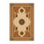 Tapis oriental doux et moelleux de style oriental Eichhorn en brun et beige-238576014