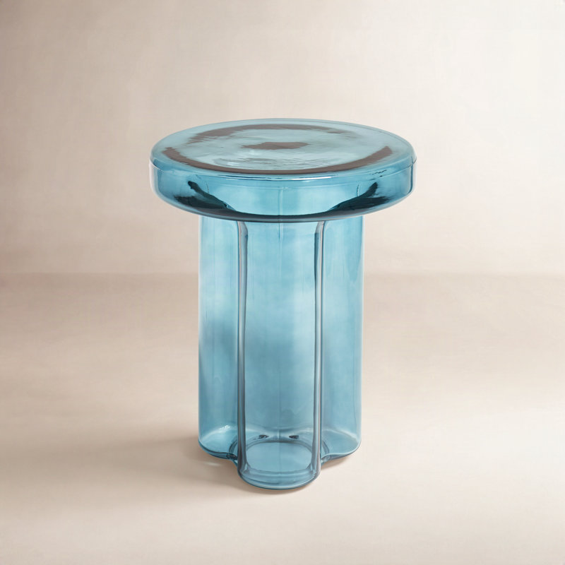 Table de bout Kober, Turquoise