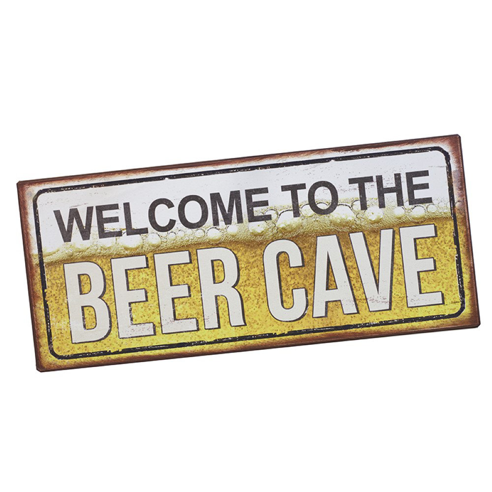 Beer Cave Sign