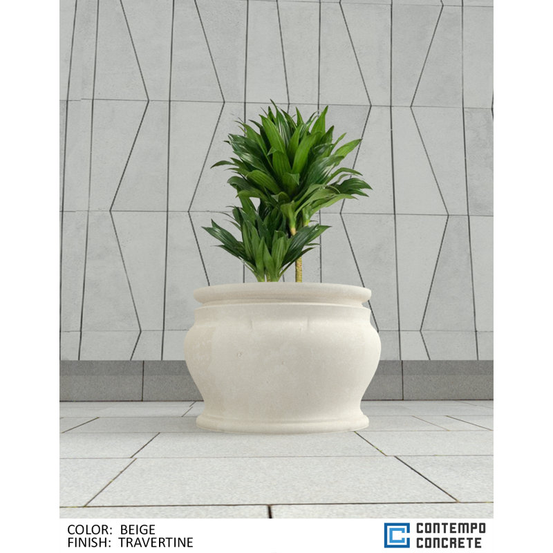 Hazel Planter, Smooth Gray