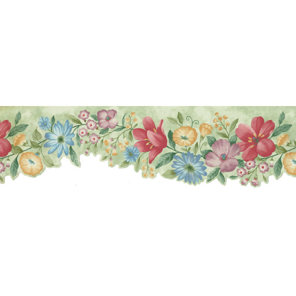 Winston Porter Erasmus Floral Border | Wayfair