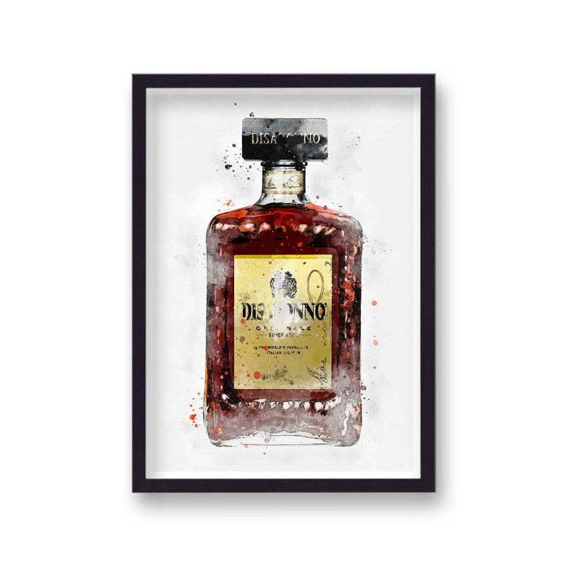 Spirit Graphic Splash Disaronno Inspired by Vouvart - Single Picture Frame Print