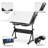 Craft and Drawing Table Workstation with Stool, Drafting Table with Slide-Out Tabletop and Drawers