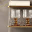 Simple Trapezoidal Cup Holder Open Cup Storage Rack | Stable Home Coffee Cup Display Cabinet