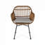 Chaise de patio avec coussin