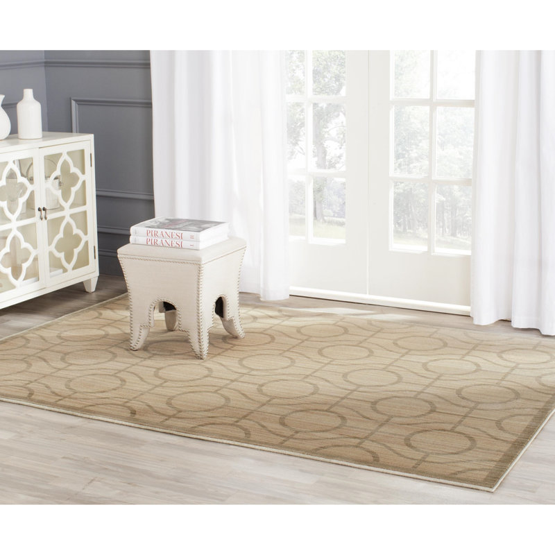Tapis géométrique Sarabia Infinity Performance, Rectangle 8 pi x 10 pi