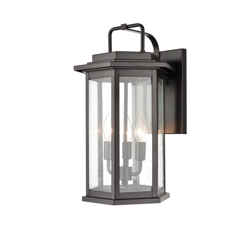 Bickerstaff Steel Wall Light, Bronze