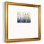 Blue And Gold Abstract V - Single Picture Frame Print-87964820