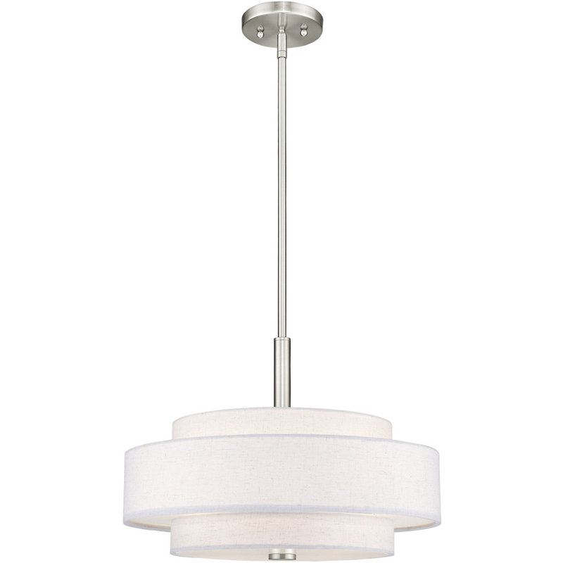 Luminaire suspendu tambour 4 lumières Gueye