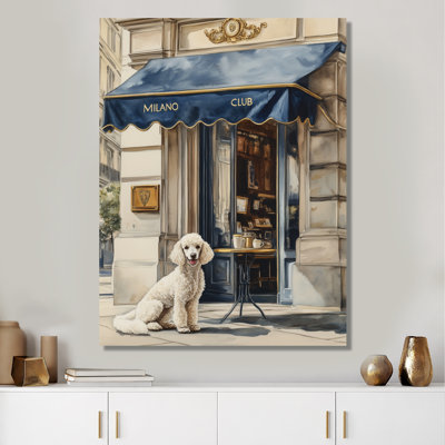 Milano Club Poodle - Dog Wall Art