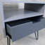 Beechmeadow 45cm W Metal Bedside Table